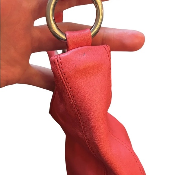 NWT Vintage Y2K Baby Purse Pink Leather Ann Taylor - Picture 6 of 7